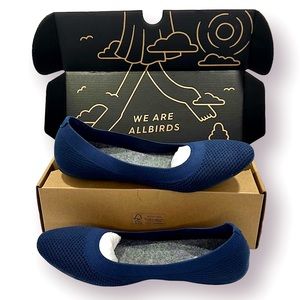 ALLBIRD Tree Breezers Marine blue WOMENS size 10.5 with box
